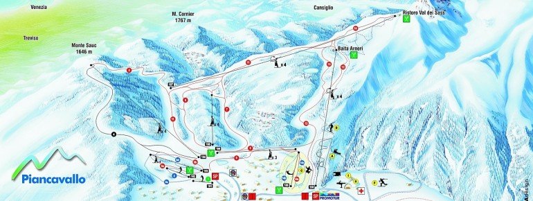 Trail Map Piancavallo