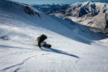 Snowboard heaven on The Leaper