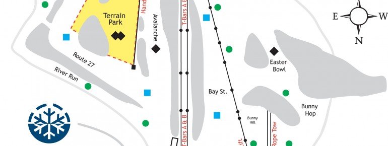 Trail Map Rabbit Hill Ski and Snowboard Center