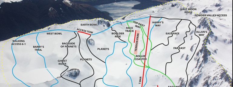 Trail Map Rainbow Ski Area