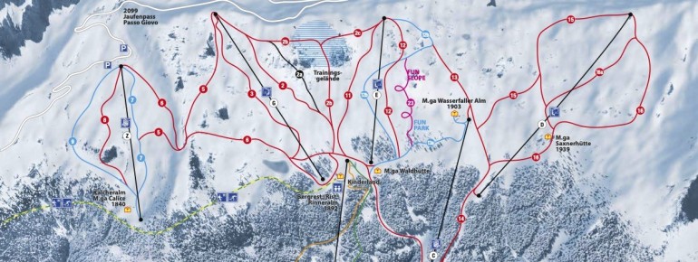 Trail Map Ratschings Jaufen