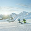 The Reiteralm offers ideal conditions for advanced skiers and snowboarders, featuring 23 km of red-marked slopes.