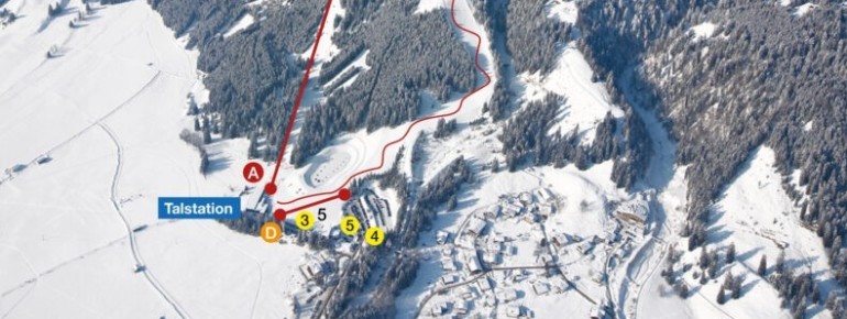 Trail Map Reutte - Hahnenkamm