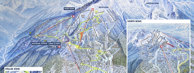 Trail Map Revelstoke Mountain Resort