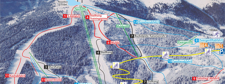 Trail Map Salzstiegl