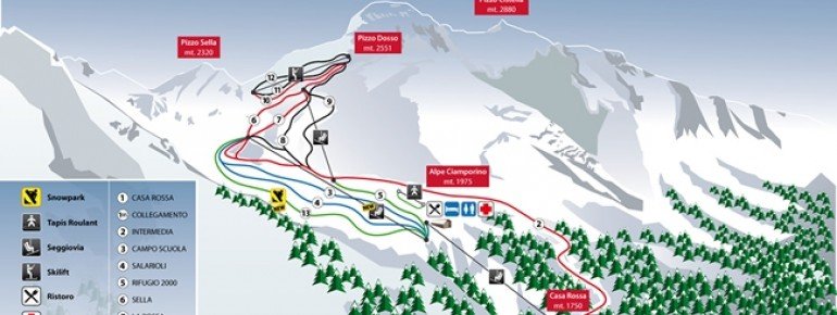 Trail Map San Domenico