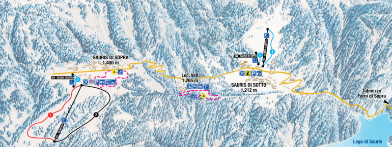 Trail Map Sauris