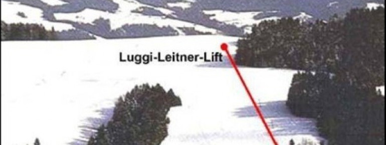Trail Map Luggi-Leitner-Lift in Scheidegg