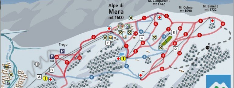 Trail Map Scopello Alpe di Mera