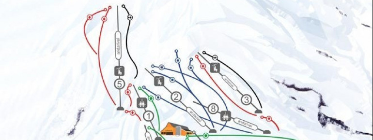 Ski Pucón Trail Map