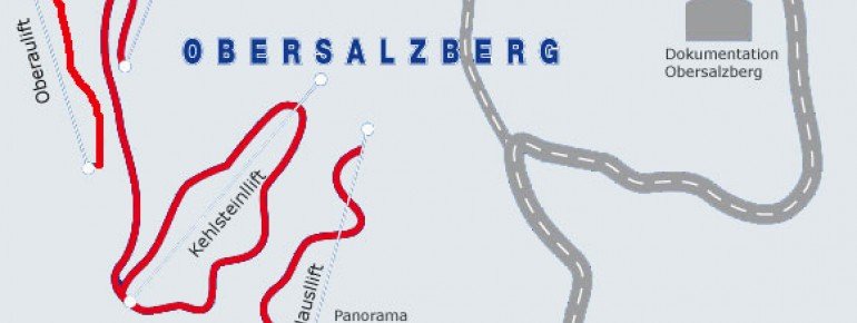 Trail Map Skiarena Obersalzberg