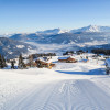 Numerous mountain huts and restaurants are located alongside the slopes at Snow Space Salzburg.