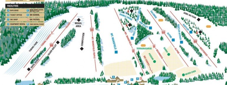 Snow Trails Trail Map Snow Trails • Ski Holiday • Reviews • Skiing