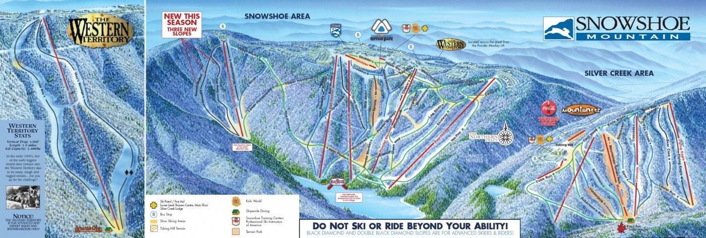 Ski Resort Snowshoe Mountain N4465 21787 0 L 