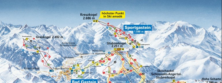 Trail Map Sportgastein