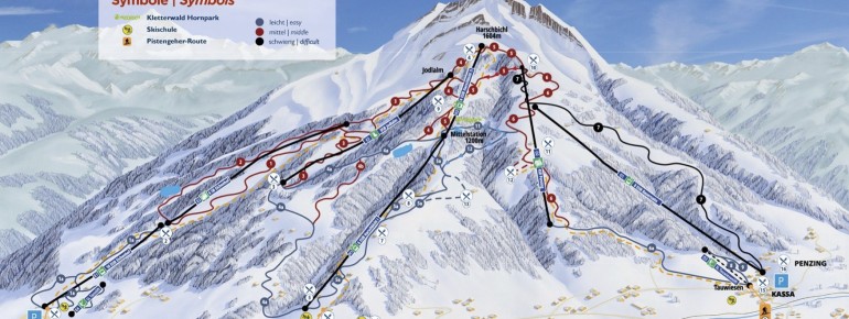 Trail Map St Johann in Tirol