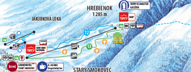 Trail Map Stary Smokovec