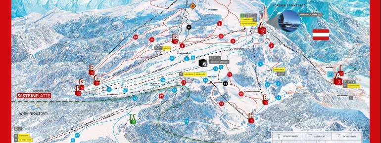 Trail Map Steinplatte – Winklmoosalm