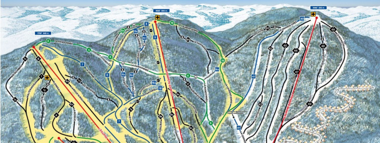 Trail Map Stoneham Ski Resort