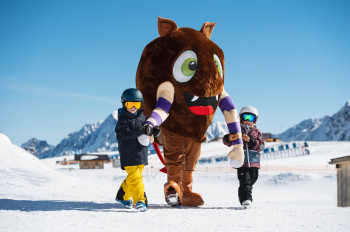 There's plenty on offer for families at the Stubai Glacier.