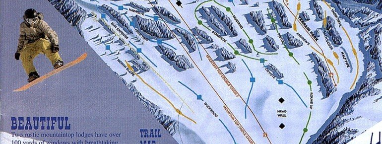 Trail Map Sundown Mountain