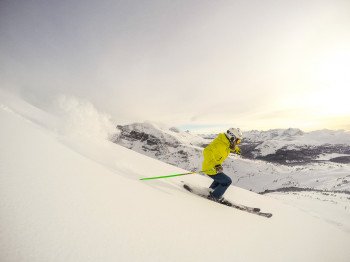 At Sunshine Village everyone will find their favorite run - no matter if you are a beginner, intermediate or advanced skier.