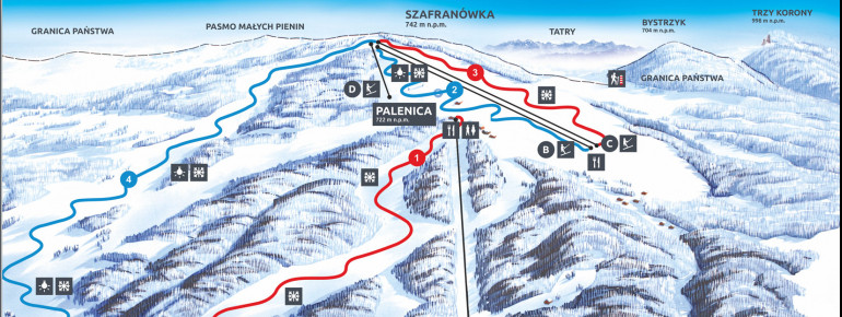 Trail Map Szczawnica Palenica