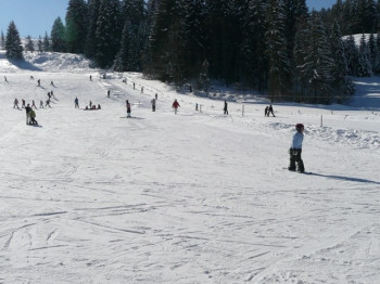 On the slopes with a total length of 4km beginners will not be bored