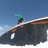Timberline Lodge features 5 terrain parks.