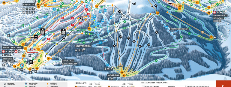 Trail Map Trysil