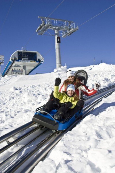 The Alpine rollercoaster Nocky Flitzer is a blast for the whole family.