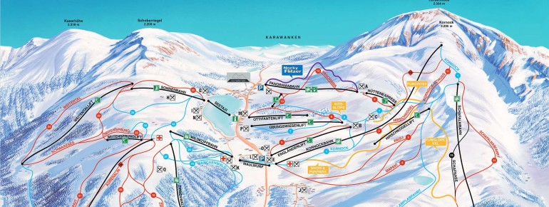 Trail Map Turracher Höhe