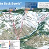 Trail map Vail - The Back Bowls