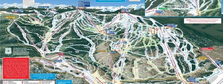 Trail Map Vail