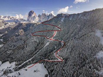 The new Pilat slope overcomes a difference in altitude of 778 metres.