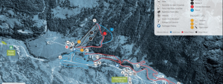 Trail Map Valgrisenche