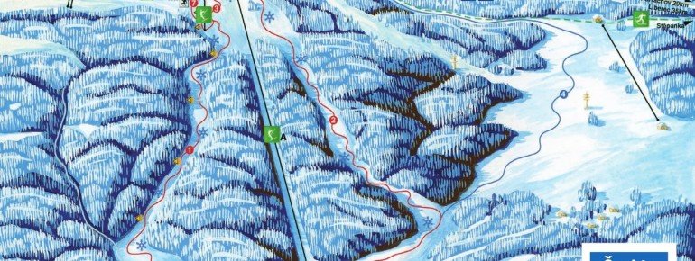 Trail Map Sachty - Vysoke nad Jizerou