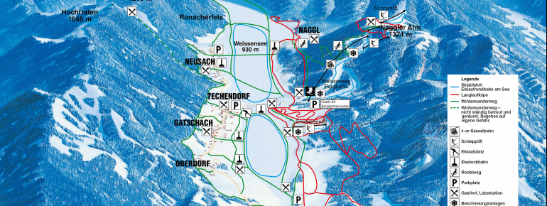 Trail Map Weissensee
