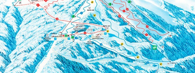 Trail Map Winter park MARTINKY