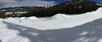 Dark Territory is one of Winter Park's terrain park and part of lower Rail Yard, which is best known among freestyle skiers .