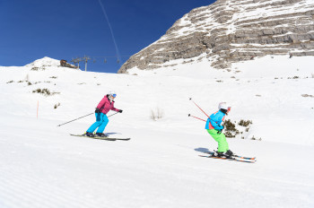 The Wurzeralm offers more than 20 kilometers of slopes.