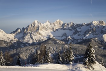 Auf der Reiteralm, dem westlichsten der 4 Skiberge!