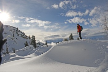 Schneeschuhtour am Rofan