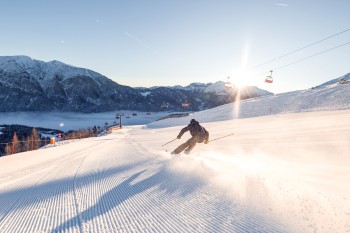 Christlum: mit 27 Pistenkilometern das größte Skigebiet in der Region Achensee