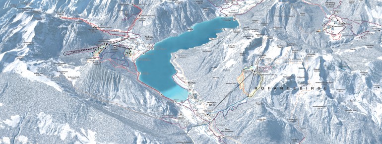 Pistenplan Achensee