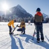 Langlaufen mit der Familie in den Karwendeltälern