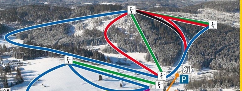 Skigebiet Aichberlifte Karlstift: Lifte und Pisten