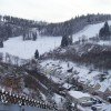 Skilift Albstadt-Tailfingen: Das Pistenglände im Schalkental - aus Perspektive vom gegenüberliegenden Wohngebiet Lammerberg