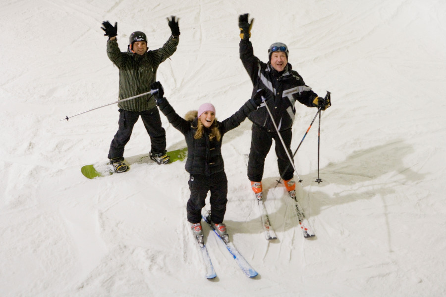 Ski- und Snowboardfahren auf 30.000 m²