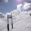 Blick auf den höchsten Lift im Skigebiet: Der Lenawee Mountain Lift!